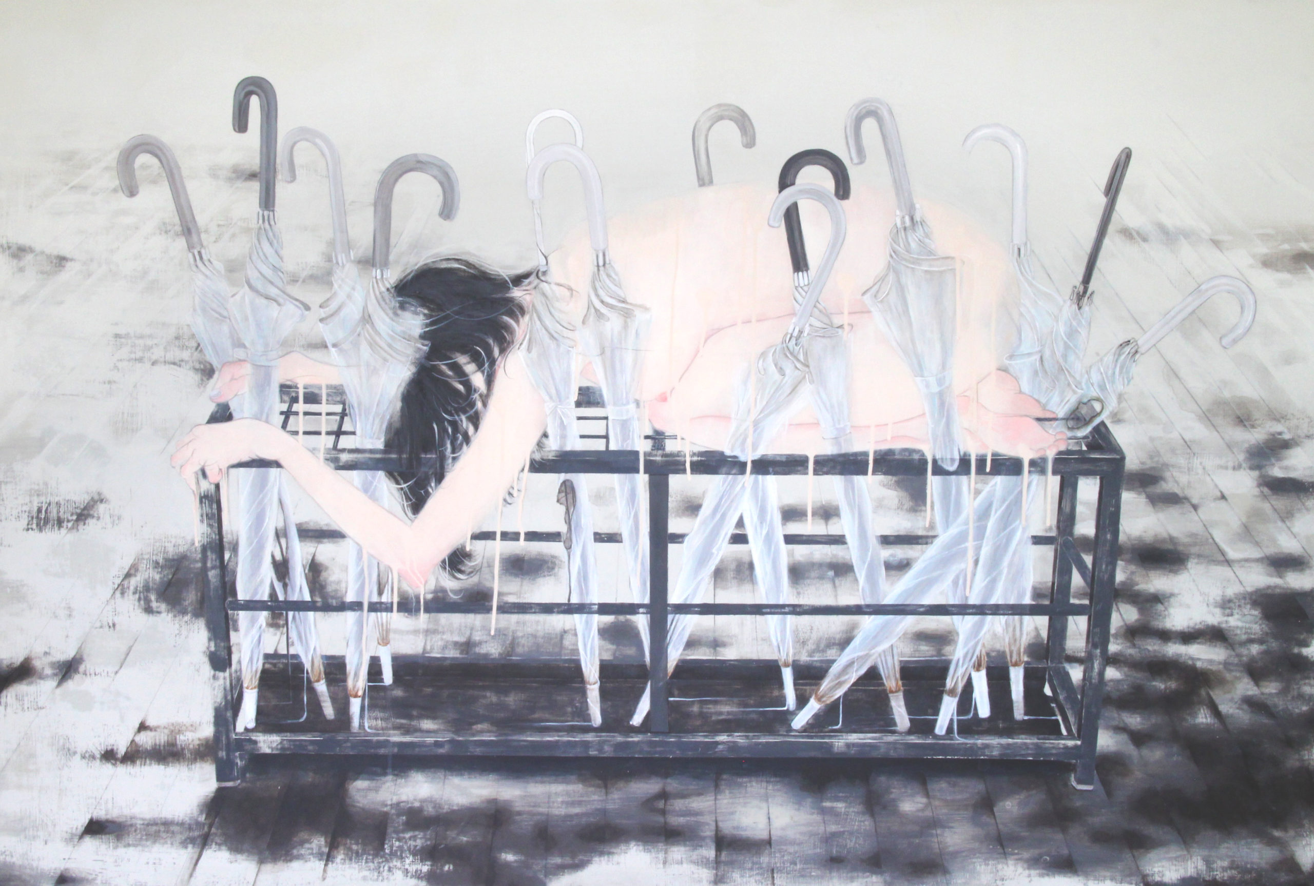 個展「-日々うつつ-」(2016年 8月 大阪・コンテンポラリーアートギャラリーZone)