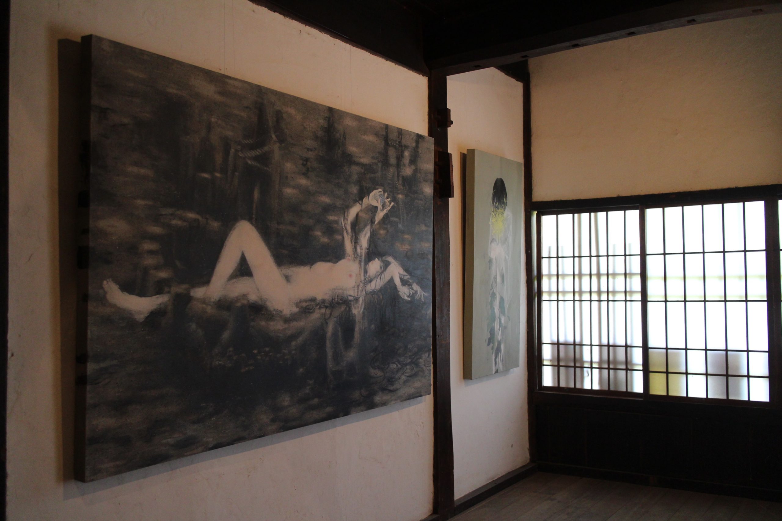 「形を写す」観察と描写のワークショップ(京都・南山城村 Gallery Den mym)