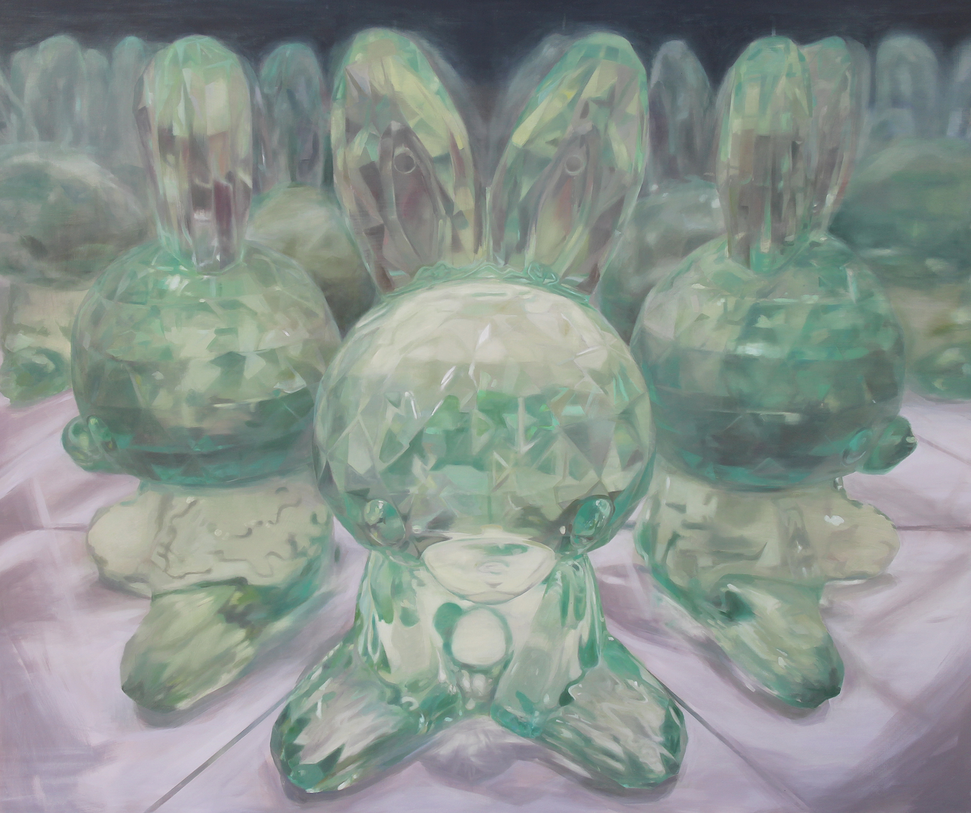 acrylic rabbit